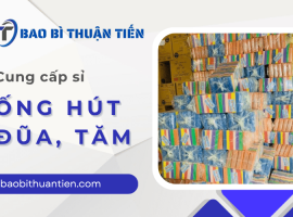 Cung cấp sỉ ống hút, đũa, tăm giá tốt tại TPHCM