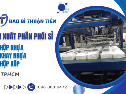 Sản xuất phân phối sỉ hộp nhựa, khay nhựa, hộp xốp tại TPHCM