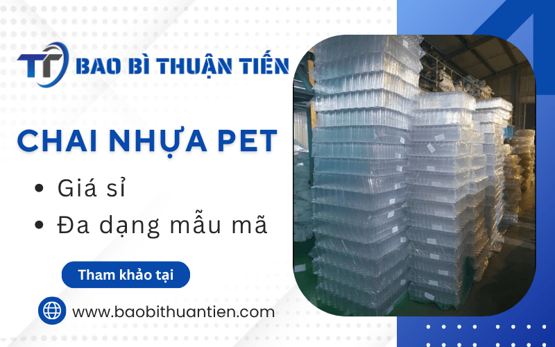 sỉ chai nhựa pet