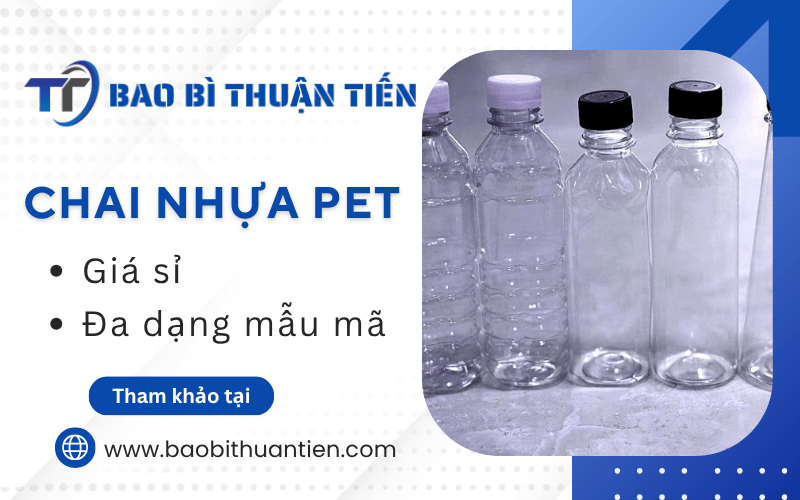 sỉ chai nhựa pet