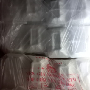 Hộp Cơm Trắng Khía