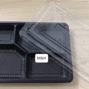 KHAY NHỰA ĐẾ ĐEN HT 25 
